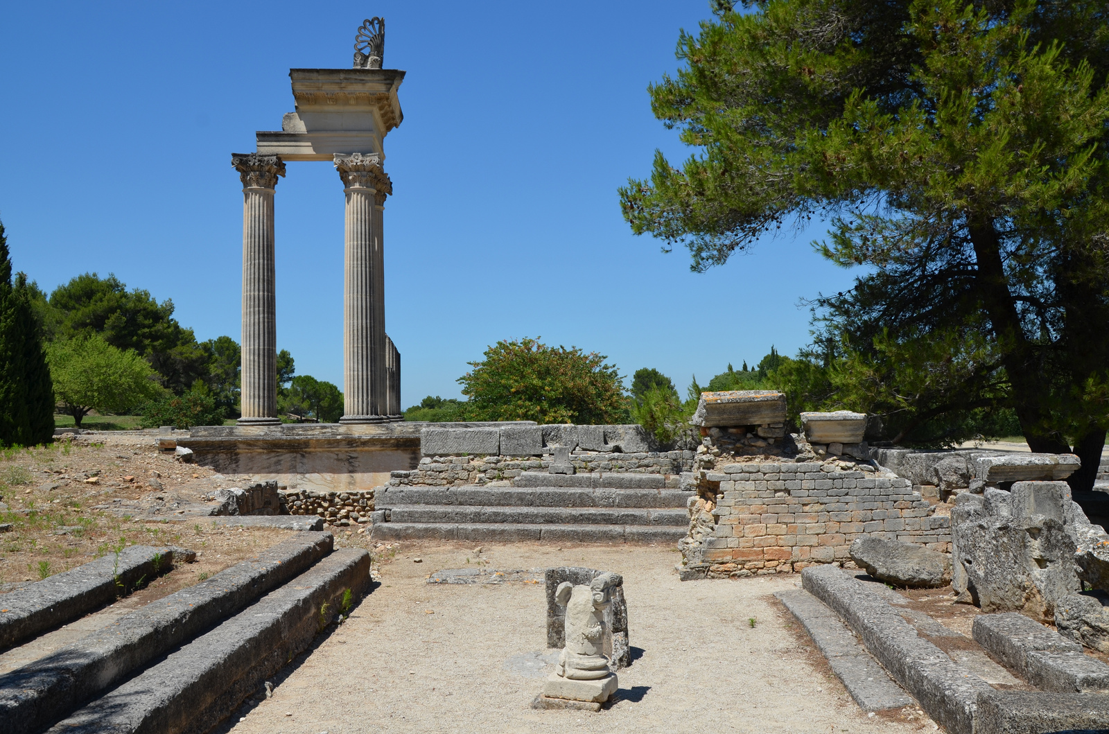 Ancient site. Греческие руины в Одессе. Ancient France.