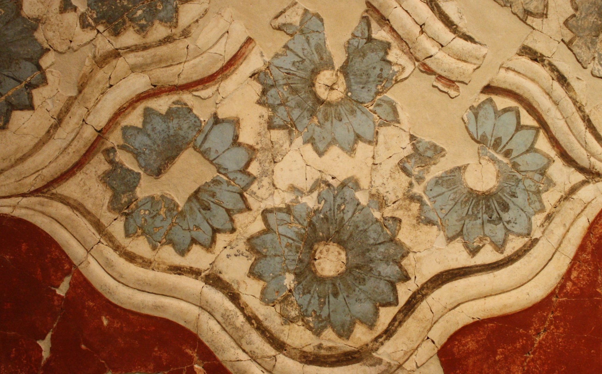 Akrotiri Flower Fresco – World History Et Cetera