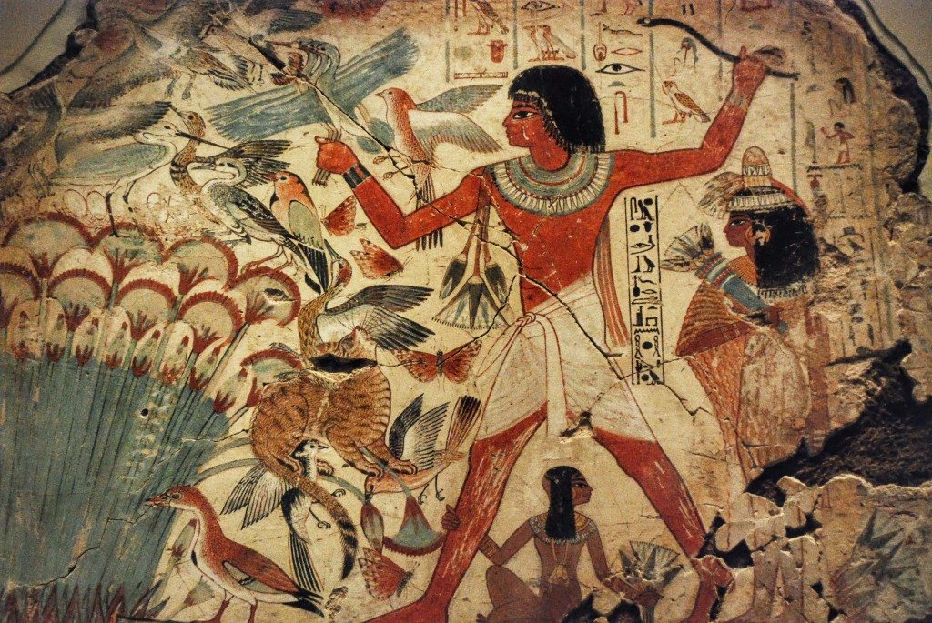 Ancient Egyptian Wall Painting