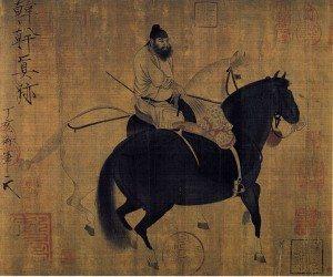 tang dynasty gan prized horses