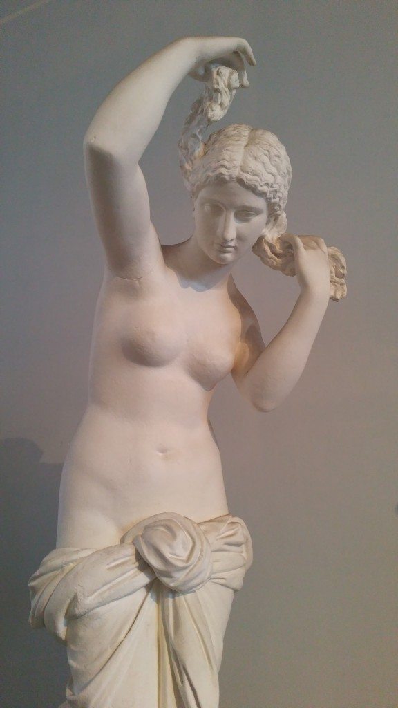 Aphrodite Anadyomene ("Aphrodite Rising from the Sea") as seen during our Rome visit